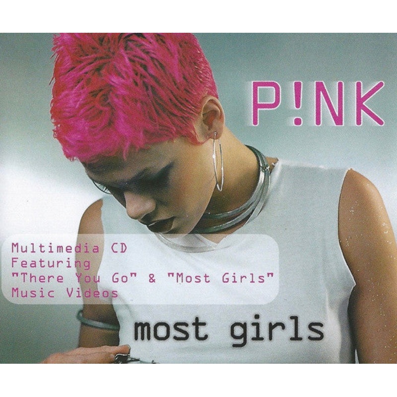 P!nk – Most Girls (CD, Single, Enh) (Very Good Plus (VG+))