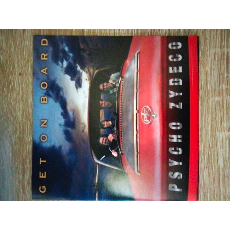 Psycho Zydeco – Get On Board (CD, Album) (Good Plus (G+))