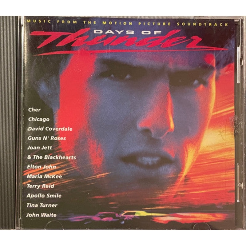 Various – Days Of Thunder – Music From The Motion Picture Soundtrack (CD, Comp, RE) (Very Good (VG))