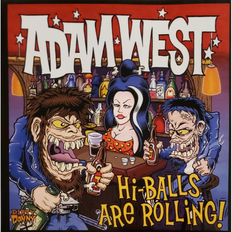 Adam West  – Hi-Balls Are Rolling! 1999 – 2001 (CD, Comp) (Very Good Plus (VG+))