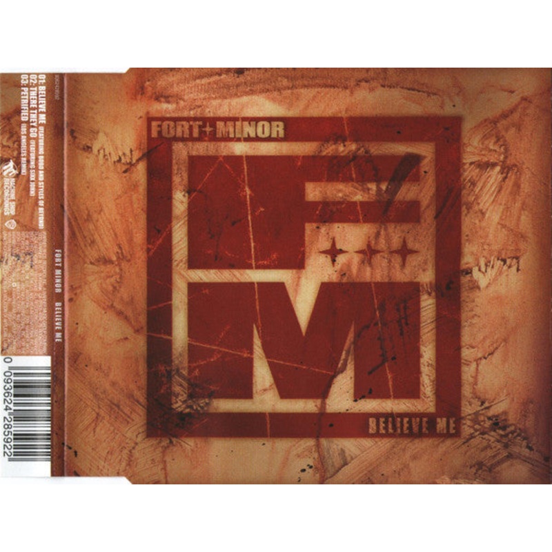 Fort Minor – Believe Me (CD, Single) (Very Good Plus (VG+))