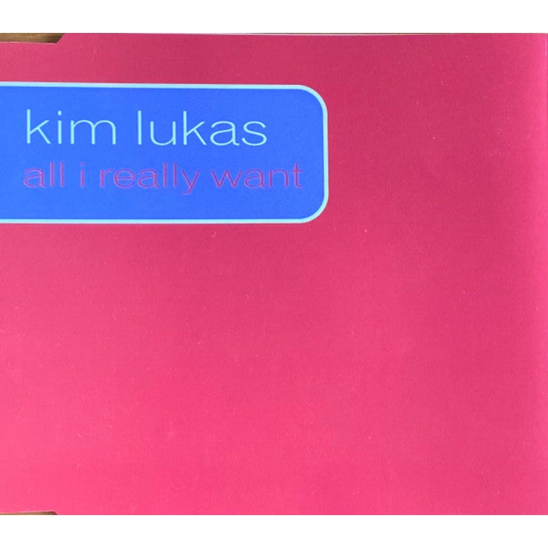 Kim Lukas – All I Really Want (CD, Single) (Very Good (VG))