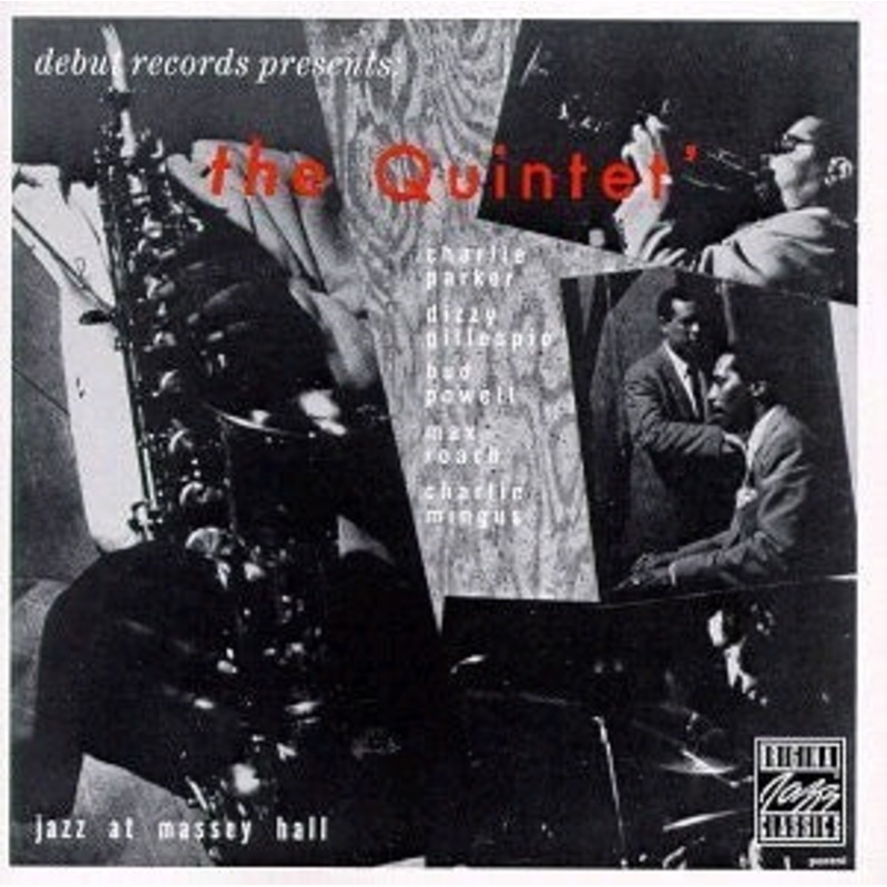 The Quintet – Jazz At Massey Hall (CD, Album, RE) (Very Good Plus (VG+))
