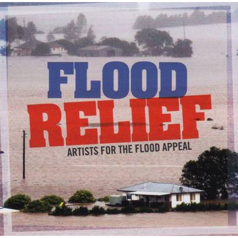 Various – Flood Relief (Artists For The Flood Appeal) (3xCD, Comp) (Very Good Plus (VG+))
