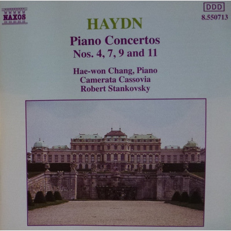Joseph Haydn, Hae-won Chang, Camerata Cassovia, Robert Stankovsky – Piano Concertos (Nos. 4, 7, 9 And 11) (CD, Album) (Very Good Plus (VG+))
