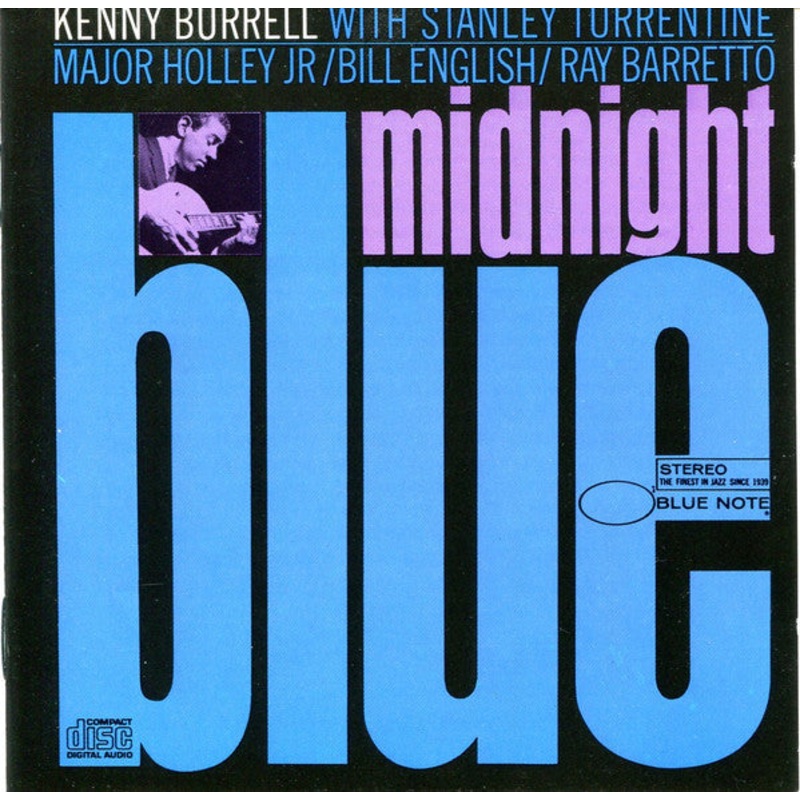 Kenny Burrell – Midnight Blue (CD, Album, RE) (Very Good Plus (VG+))