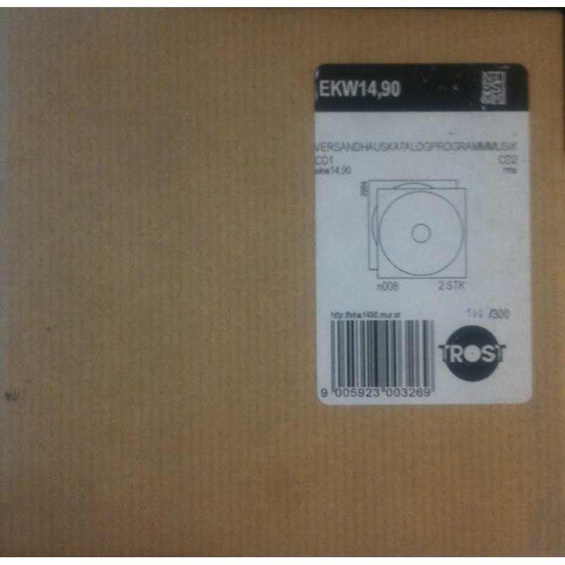 ekw 14.90 – Versandhauskatalogprogrammusik (2xCD, Album, Ltd, Num) (Very Good Plus (VG+))