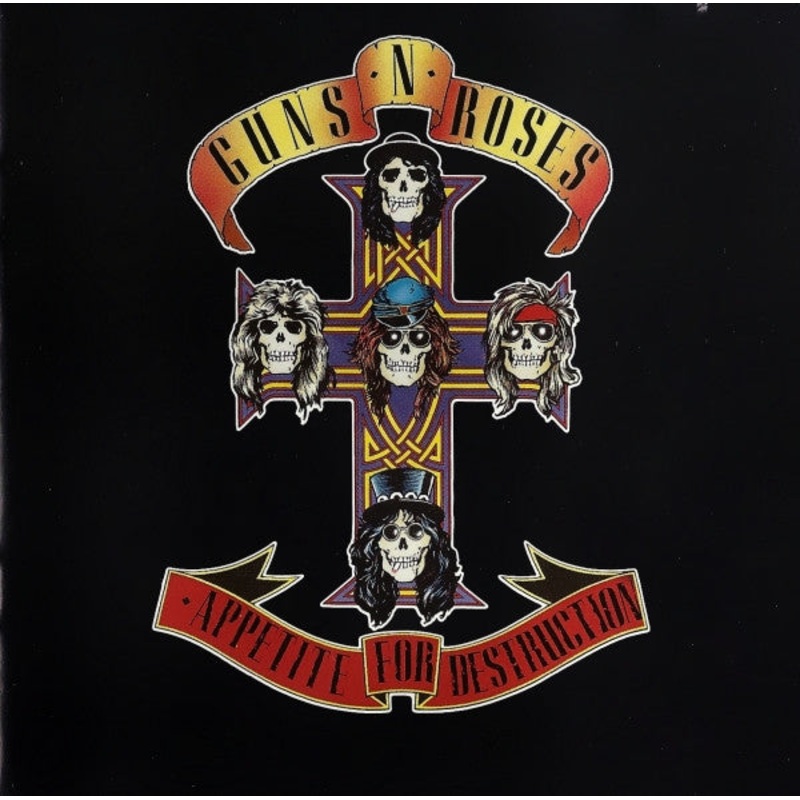 Guns N’ Roses – Appetite For Destruction (CD, Album, RE) (Very Good (VG))