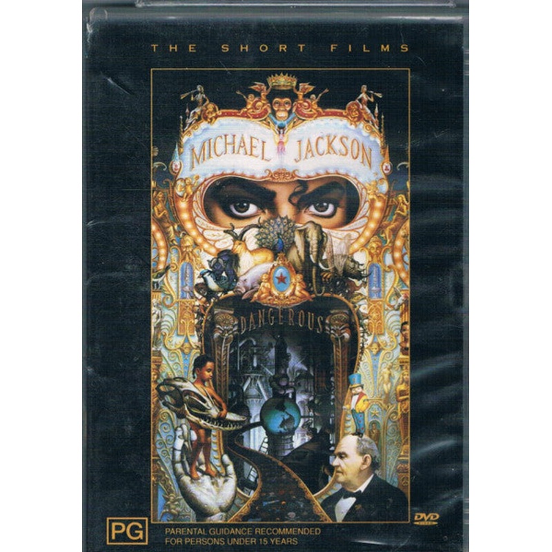 Michael Jackson – Dangerous (The Short Films) (DVD-V, Comp, PAL) (Very Good Plus (VG+))