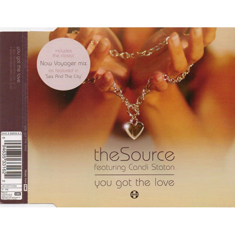 The Source – You Got The Love (CD, Single) (Good Plus (G+))