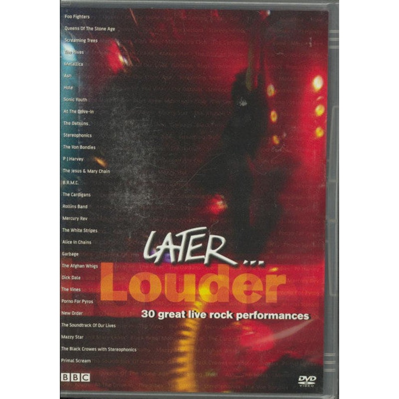 Various – Later… Louder With Jools Holland (DVD-V, PAL, Reg) (Very Good (VG))