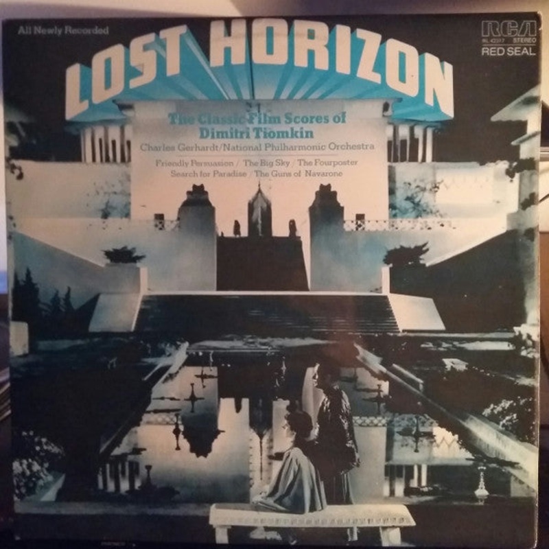 Charles Gerhardt / National Philharmonic Orchestra, Dimitri Tiomkin – Lost Horizon – The Classic Film Scores of Dimitri Tiomkin (LP, Album) (Very Good Plus (VG+))