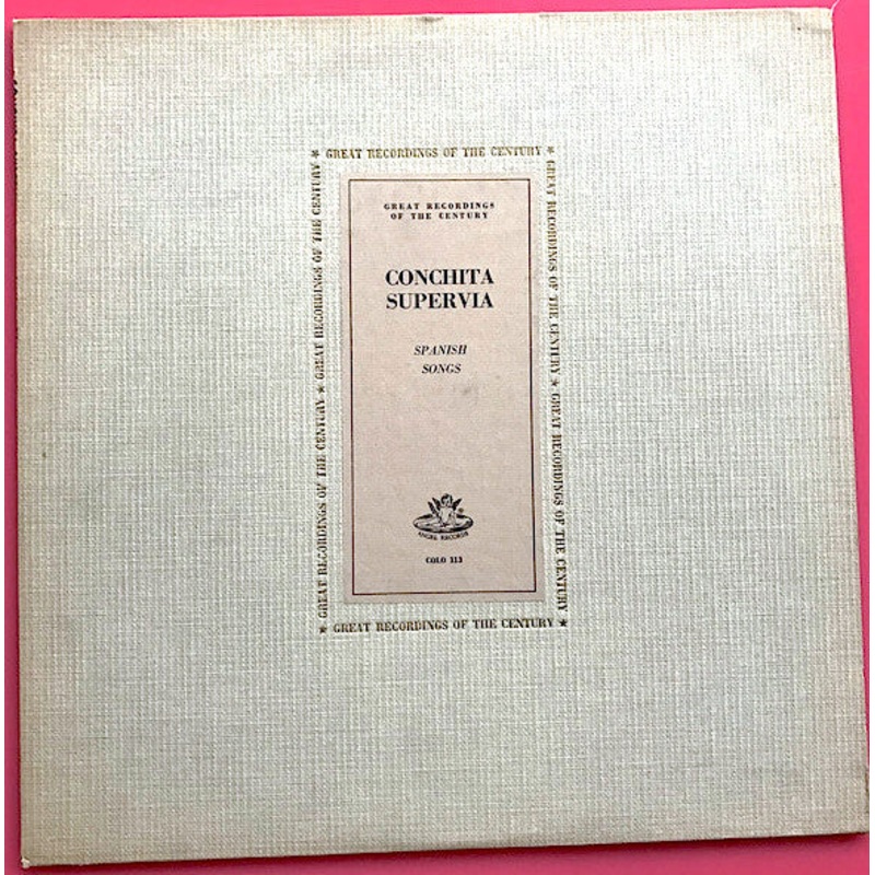 Conchita Supervia – Spanish Songs (LP) (Very Good Plus (VG+))