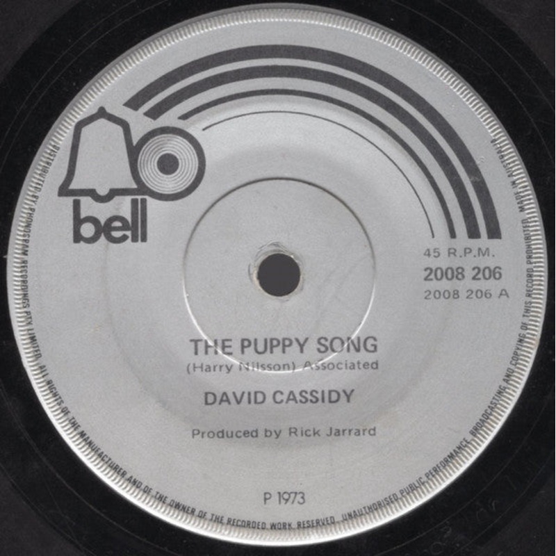 David Cassidy – The Puppy Song (7, Single) (Very Good (VG))