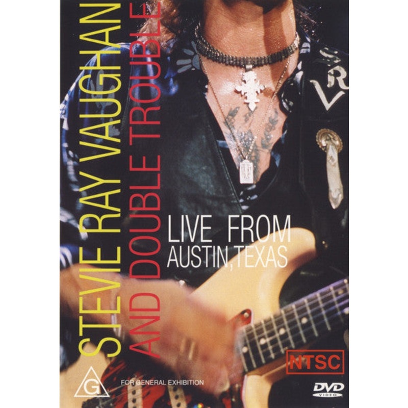 Stevie Ray Vaughan & Double Trouble – Live From Austin, Texas (DVD-V, NTSC) (Very Good Plus (VG+))