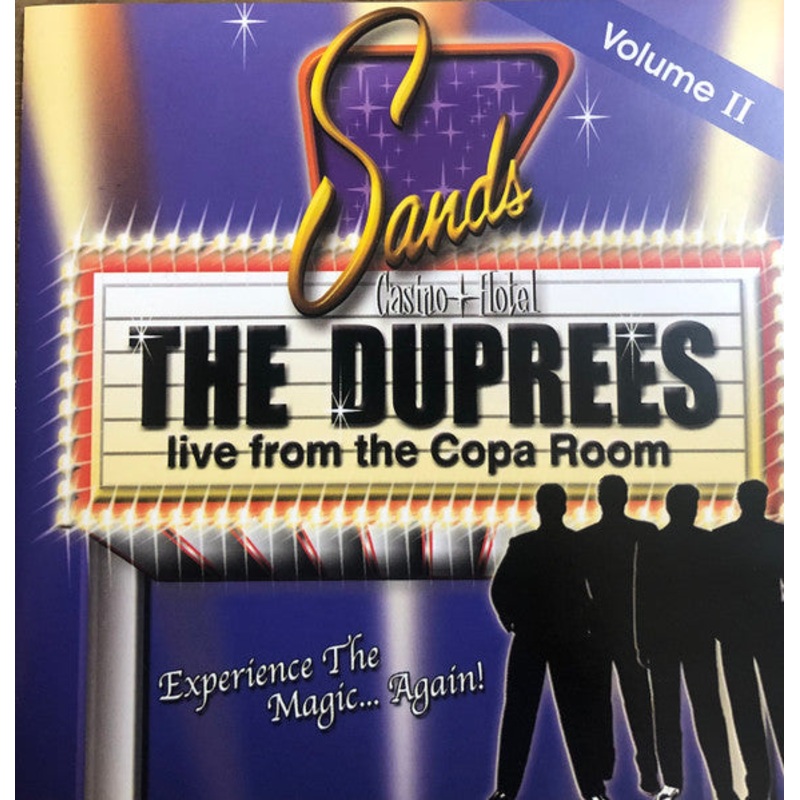 The Duprees – Live From The Copa Room – Volume II (CD, Album) (Very Good Plus (VG+))