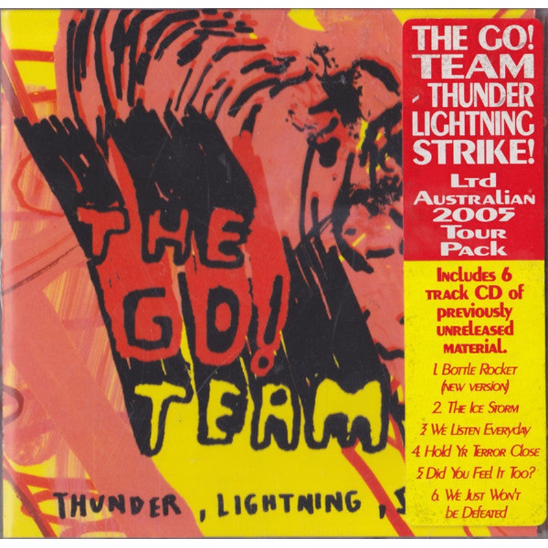 The Go! Team – Thunder, Lightning, Strike! (2xCD, Album, Ltd) (Very Good Plus (VG+))