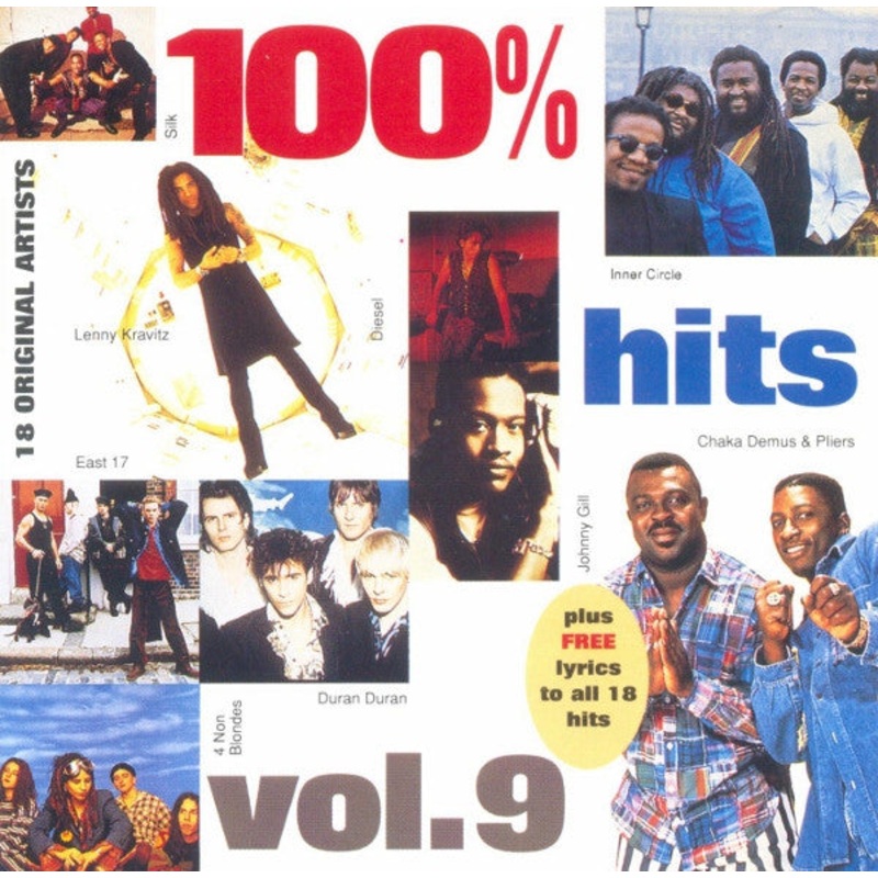 Various – 100% Hits Vol. 9 (CD, Comp) (Fair (F))