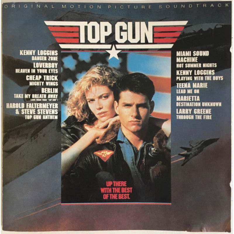 Various – Top Gun (Original Motion Picture Soundtrack) (CD, Album, No ) (Good Plus (G+))