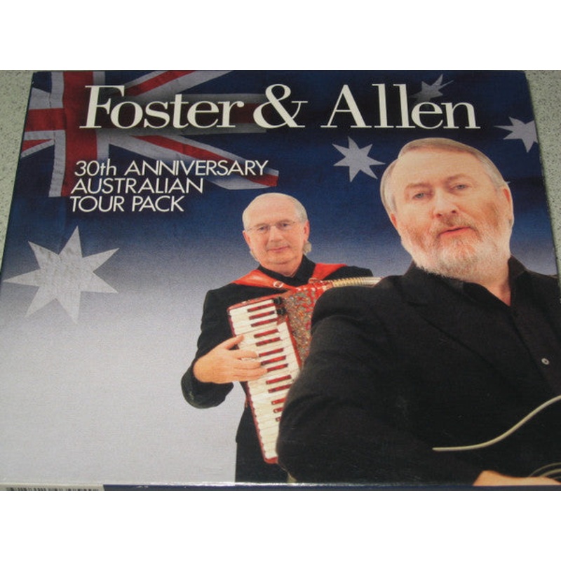 Foster & Allen – 30th Anniversary Australian Tour Pack (2xCD, Comp + Box) (Very Good Plus (VG+))