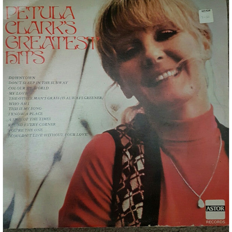 Petula Clark – Petula Clark’s Greatest Hits (LP, Comp) (Very Good (VG))