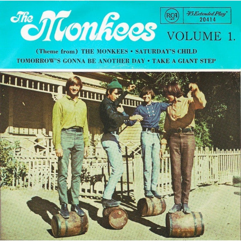 The Monkees – The Monkees Volume 1  (7, EP, Mono) (Very Good (VG))