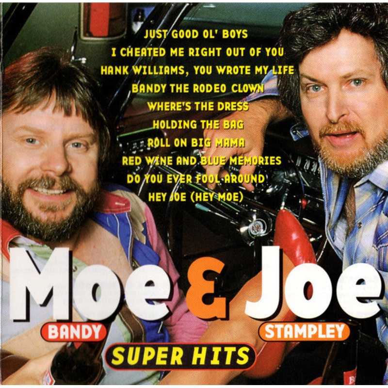 Moe Bandy & Joe Stampley – Super Hits (HDCD, Comp) (Very Good (VG))