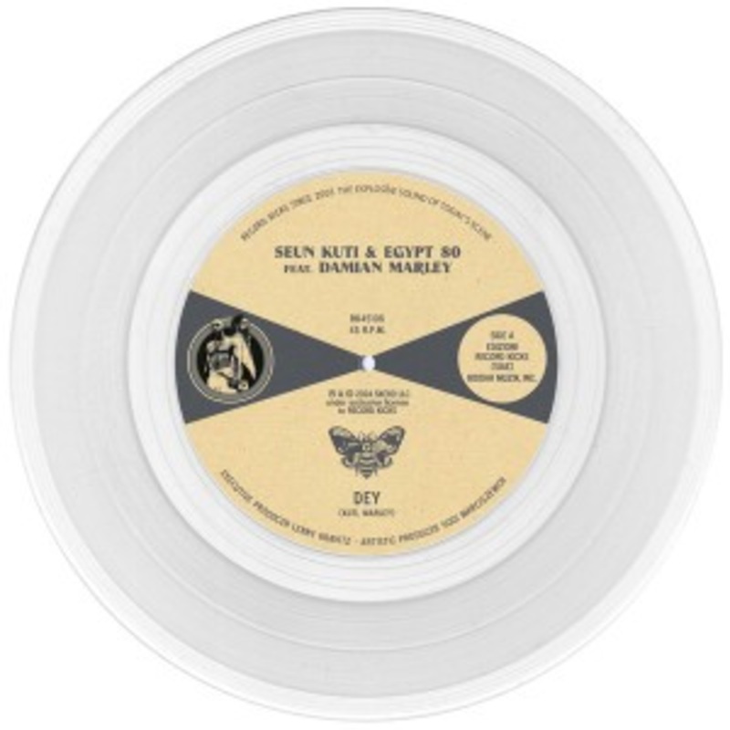 Seun Kuti & Egypt 80 – Dey feat Damian Marley / Dey (Instrumental) (Clear Vinyl)