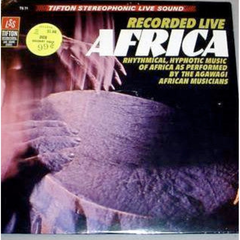 Agawagi African Musicians – Music Of Africa (LP) (Very Good Plus (VG+))