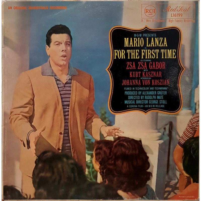 Mario Lanza – For The First Time (LP, Mono) (Very Good Plus (VG+))