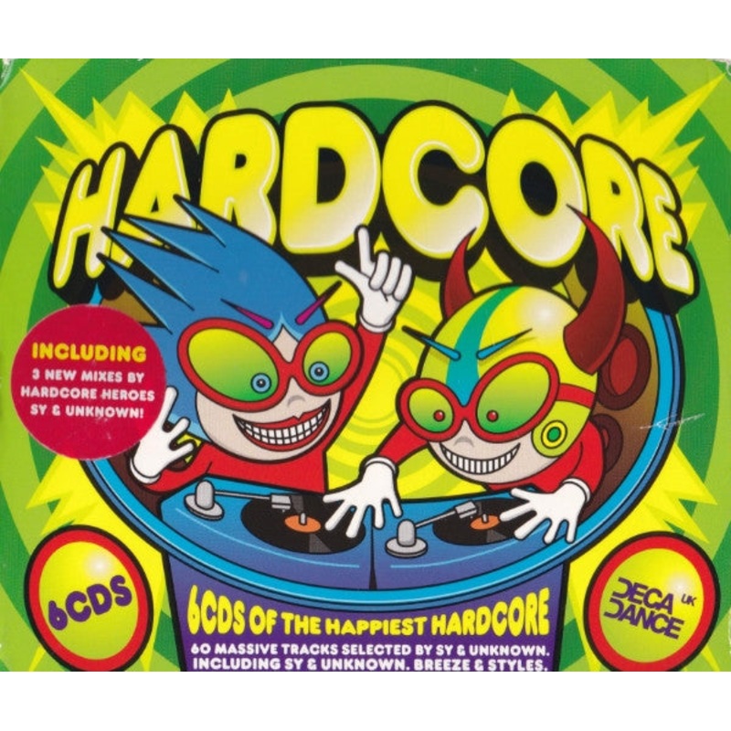 Various – Hardcore (3xCD, Mixed + 3xCD, Comp + Box) (Very Good Plus (VG+))
