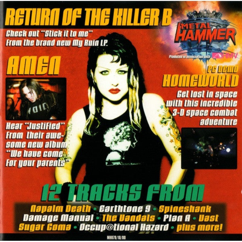Various – Metal Hammer Issue 79 October 2000 (CD, Comp, Enh) (Very Good Plus (VG+))