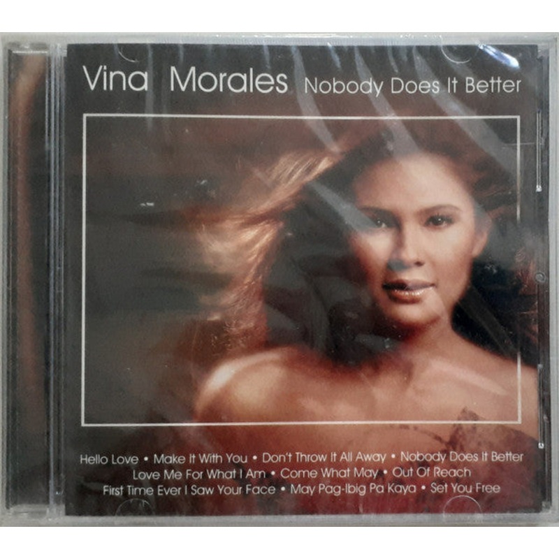 Vina Morales – Nobody Does It Better (CD) (Mint (M))
