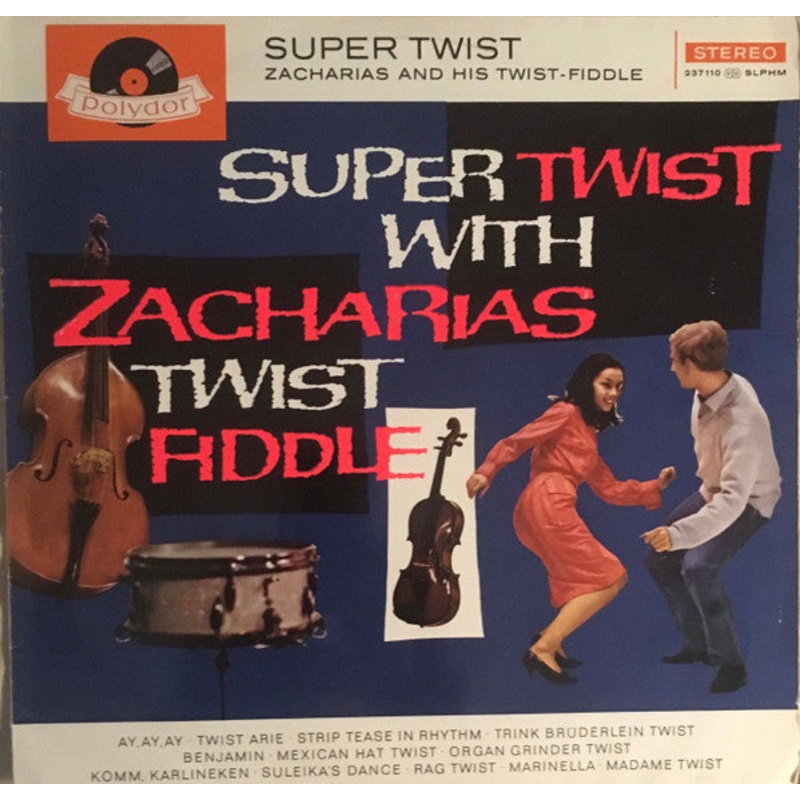 Zacharias And His Twist-Fiddle – Super Twist (LP) (Very Good Plus (VG+))