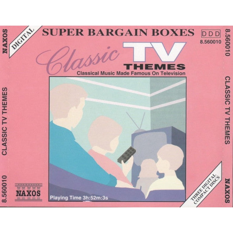 Various – Classic TV Themes: Classical Music Made Famous On Television (CD, Comp) (Very Good (VG))