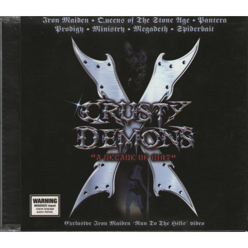 Various – Crusty Demons: X A Decade Of Dirt (2xCD, Comp, Enh) (Very Good Plus (VG+))