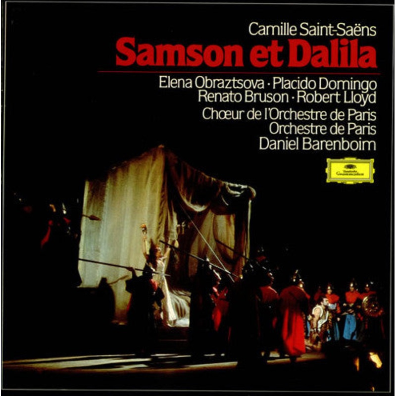 Camille Saint-Sans, Elena Obraztsova  Placido Domingo, Renato Bruson  Robert Lloyd , Chur De L’Orchestre De Paris, Orchestre De Paris, Daniel Barenboim – Samson Et Dalila (3xLP, Album + Box) (Very Good Plus (VG+))