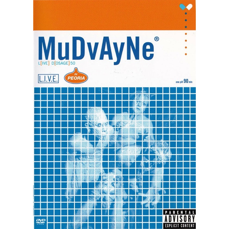 Mudvayne – L[ive] D[osage] 50 (L.I.V.E. In Peoria) (DVD-V, Multichannel, PAL) (Very Good Plus (VG+))