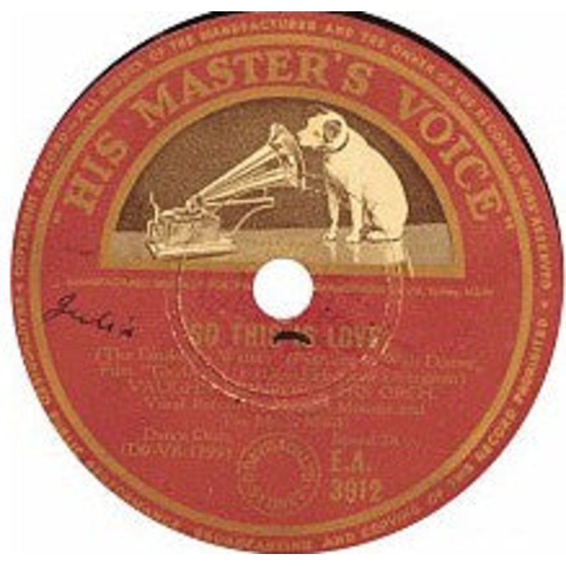 Vaughn Monroe, Hugo Winterhalter – Count Every Star / So This Is Love (Shellac, 10) (Good Plus (G+))