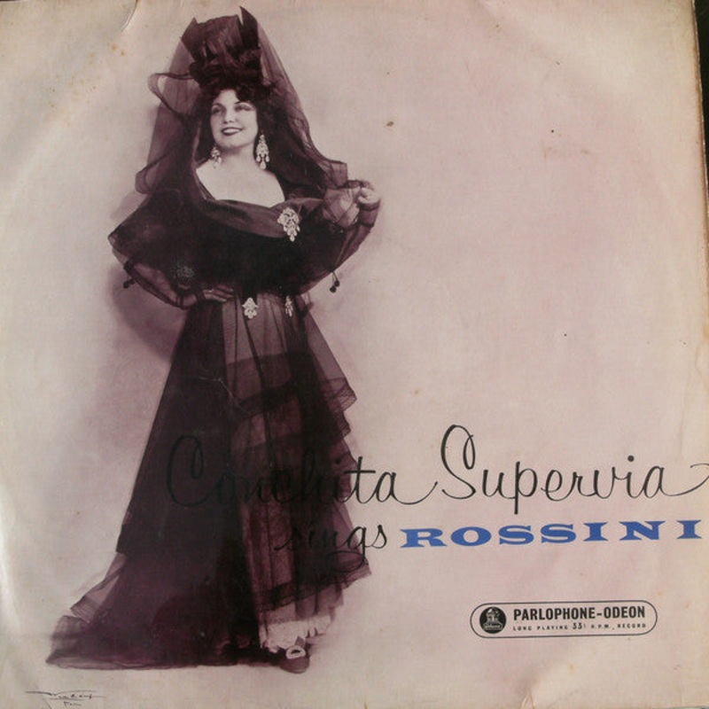 Conchita Supervia – Sings Rossini (LP, Mono) (Very Good Plus (VG+))