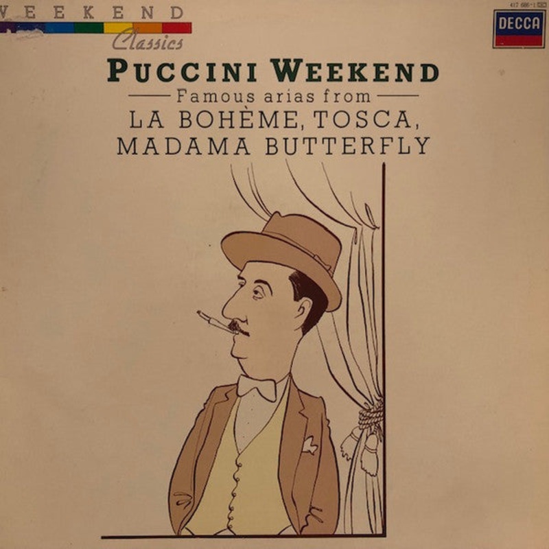 Giacomo Puccini – Puccini Weekend – Famous Arias From – La Bohme, Tosca, Madame Butterfly (LP, Comp) (Very Good Plus (VG+))
