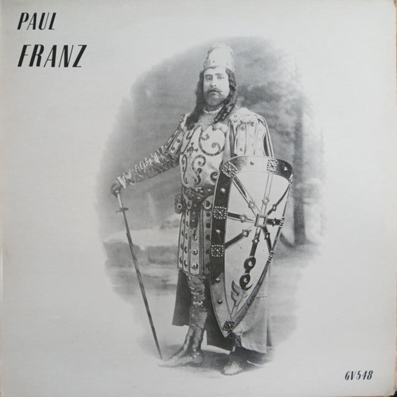 Paul Franz – Paul Franz (LP, Comp, Mono) (Very Good Plus (VG+))