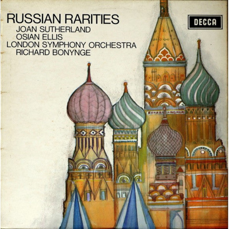 Richard Bonynge / Joan Sutherland, Osian Ellis, London Symphony Orchestra – Russian Rarities (LP, Album, RE) (Very Good Plus (VG+))