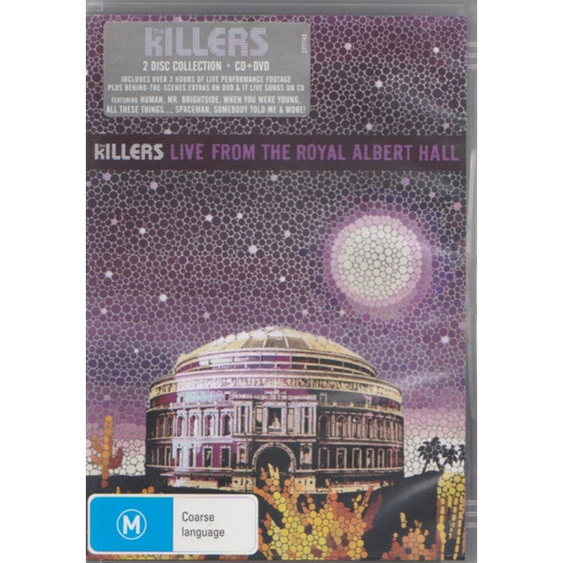 The Killers – Live From The Royal Albert Hall (DVD-V, Multichannel, NTSC + CD, Album) (Very Good Plus (VG+))