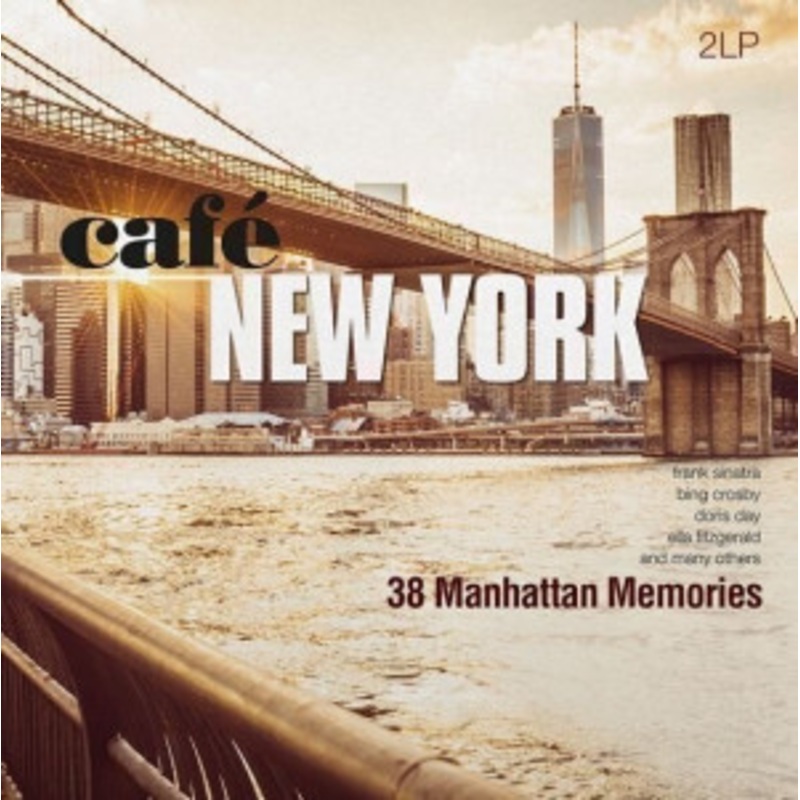 Various – Cafe New York: 38 Manhattan Memories (Clear Vinyl)
