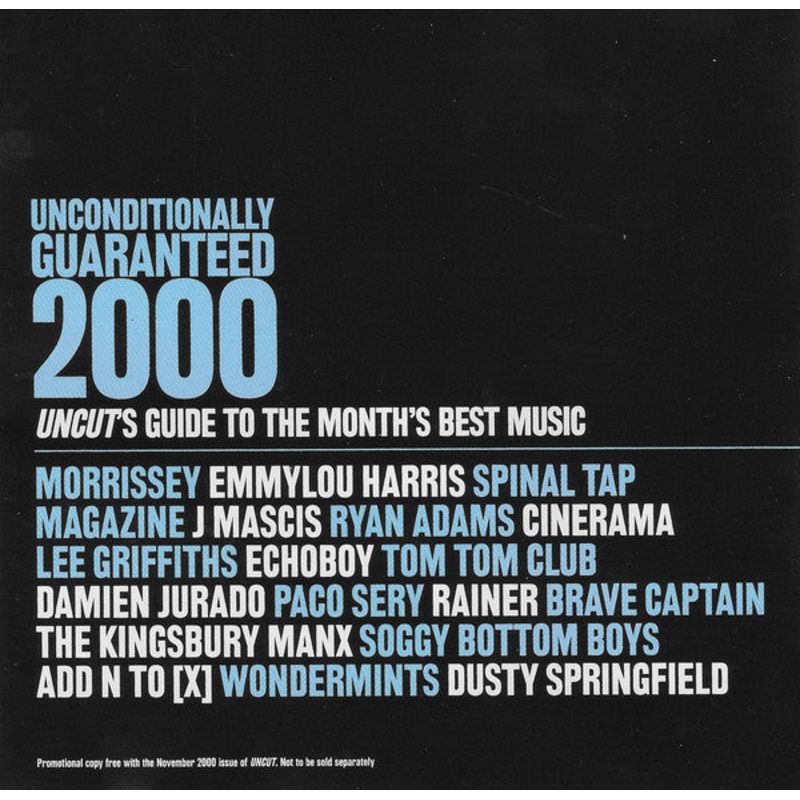 Various – Unconditionally Guaranteed 2000 (Uncut’s Guide To The Month’s Best Music) (CD, Comp, Promo) (Very Good Plus (VG+))