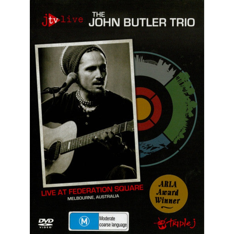 The John Butler Trio – Live At Federation Square (DVD-V, PAL) (Very Good Plus (VG+))
