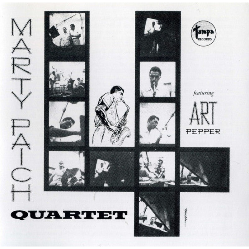 The Marty Paich Quartet Featuring Art Pepper – Marty Paich Quartet (CD, Album, Mono, RP) (Very Good Plus (VG+))