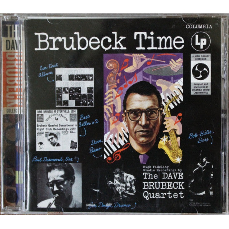 The Dave Brubeck Quartet – Brubeck Time (CD, Album, RE, RM) (Very Good Plus (VG+))