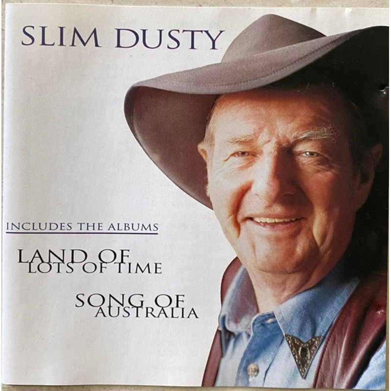 Slim Dusty – Land Of Lots Of Time / Song Of Australia (2xCD, Comp) (Very Good Plus (VG+))